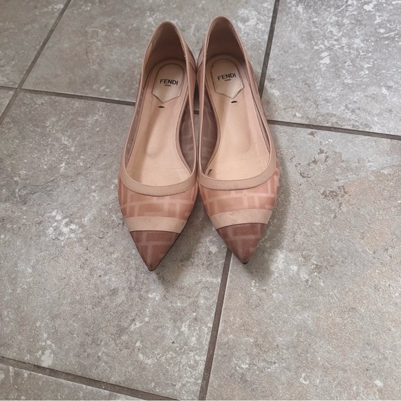 Fendi Ballet Flats- Size 39 (US 9) Authentic! - Picture 10 of 17